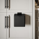 Lusso Zattura Matte Black 5 Litre Hanging Kitchen Cabinet Bin