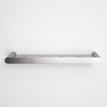 Luxe Brushed Stainless Bathroom Shower Storage Shelf