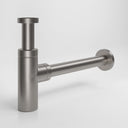 Luxe Brushed Stainless Round Bottle Trap