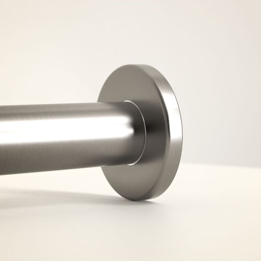 Luxe Brushed Stainless Round Bottle Trap