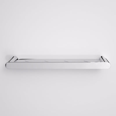 Luxe Chrome Bathroom Shower Storage Shelf