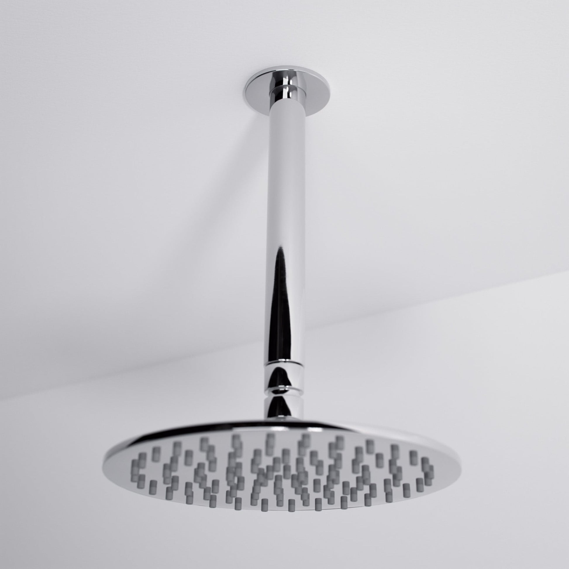 Luxe Chrome Ceiling Mount Shower Arm 200mm