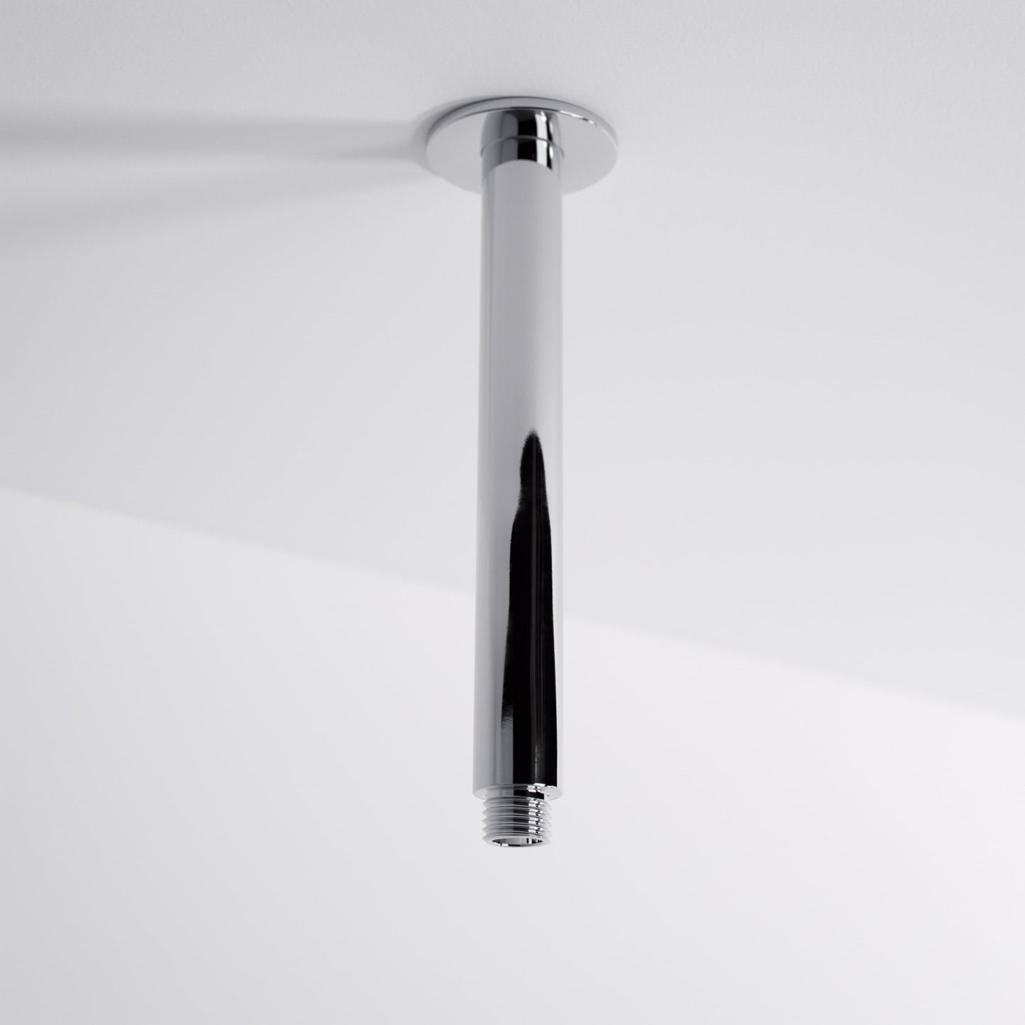 Luxe Chrome Ceiling Mount Shower Arm 200mm