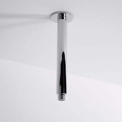Luxe Chrome Ceiling Mount Shower Arm 200mm