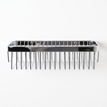 Luxe Chrome Large Shower Storage Basket