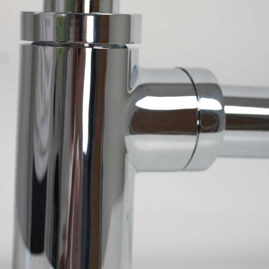 Luxe Chrome Round Bottle Trap