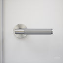 Luxe Knurled Brushed Stainless Internal Door Handles