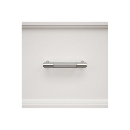 Luxe Knurled Brushed Stainless Pull Bar 150mm