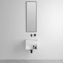 Luxe Matte Black Mirror 300mm