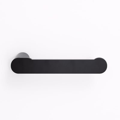 Luxe Matte Black Toilet Roll Holder