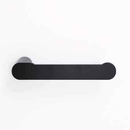 Luxe Matte Black Toilet Roll Holder