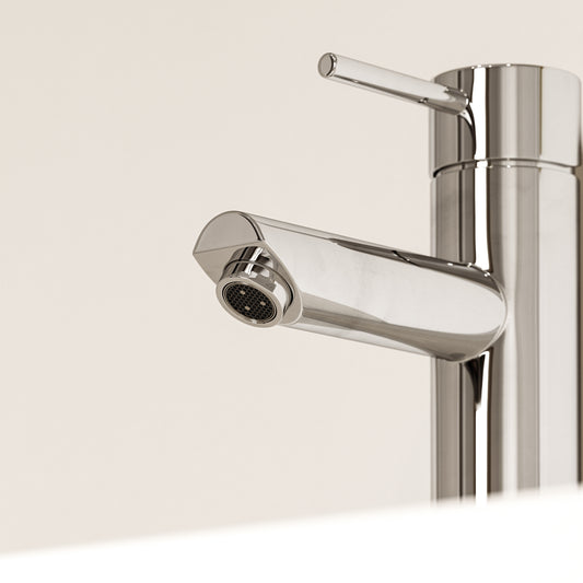 Luxe Monobloc Chrome Basin Mixer Tap