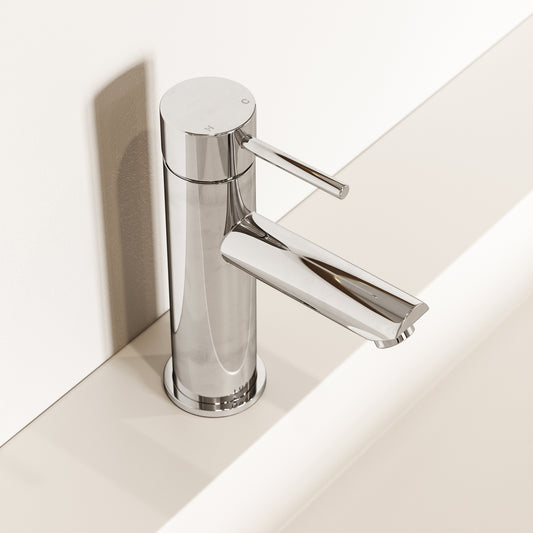 Luxe Monobloc Chrome Basin Mixer Tap