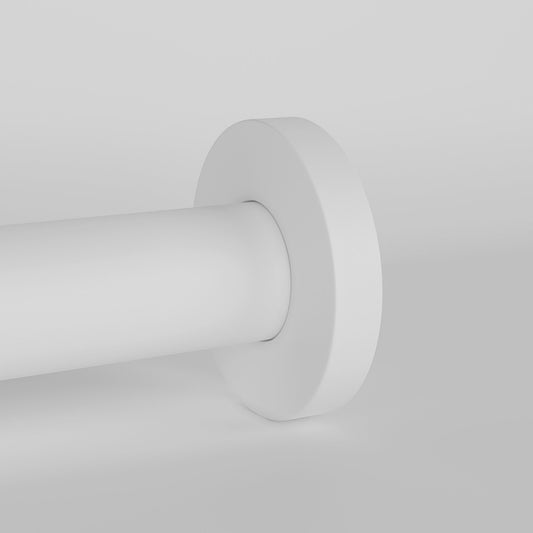 Luxe Silk Matte White Round Bottle Trap