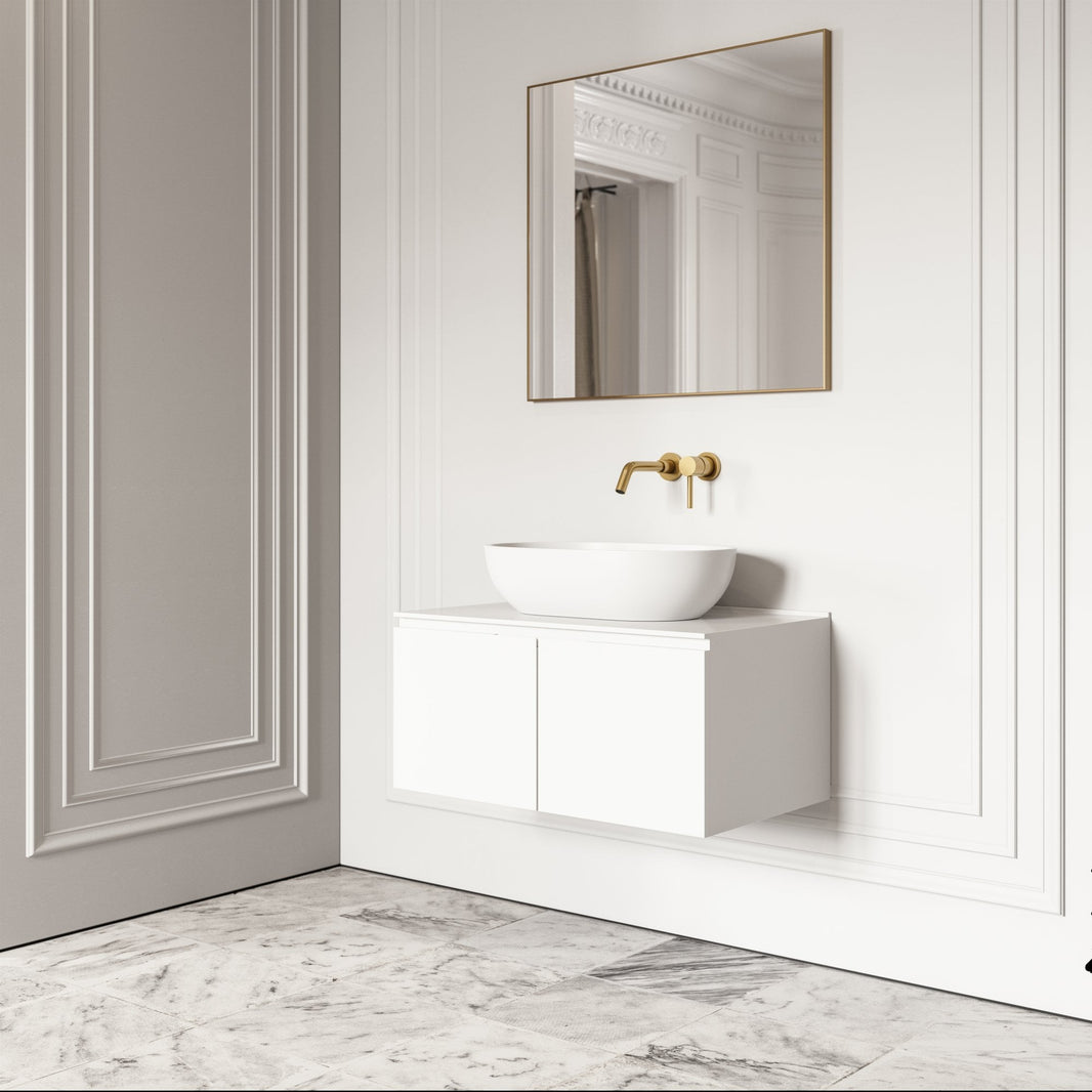 Stone Vanity Units | Stone Top Basin Vanity Units - LUSSO