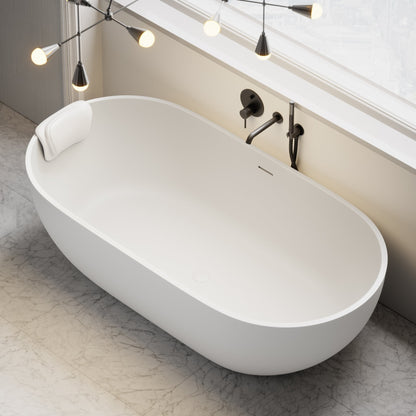 Luxury Soft White Bath Headrest Pillow