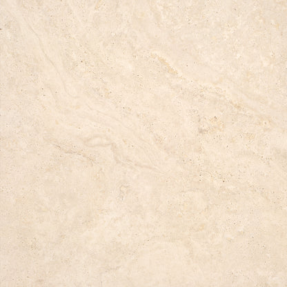 Manzoni Natural Travertine Porcelain Tile Wall or Floor Tile 600 x 600mm