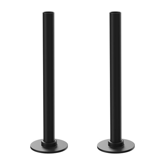 Matte Black Radiator Pipe Extension Kit 180mm