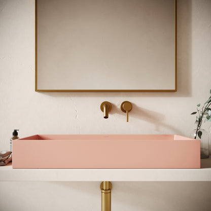 Mattoni Blush Concrete Countertop Basin 800mm