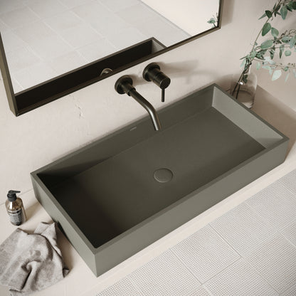 Mattoni Oyster Concrete Countertop Basin 800mm