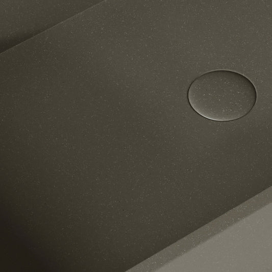 Mattoni Oyster Concrete Countertop Basin 800mm