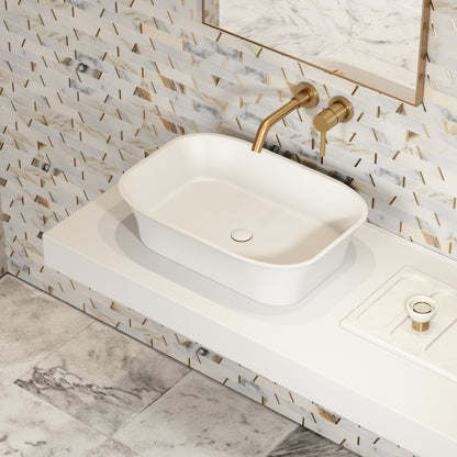 Maya Countertop Stone Basin 550mm