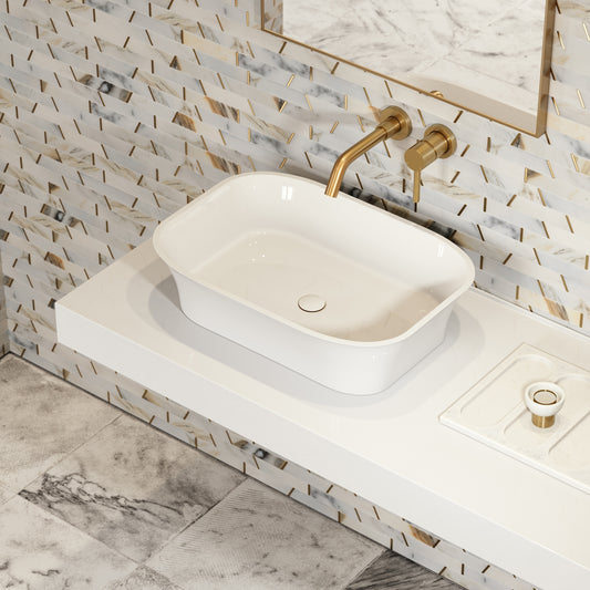 Maya Countertop Stone Basin 550mm