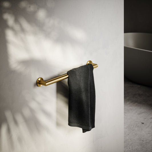 Mayfair Brushed Gold Doc M Grab Rail 600mm