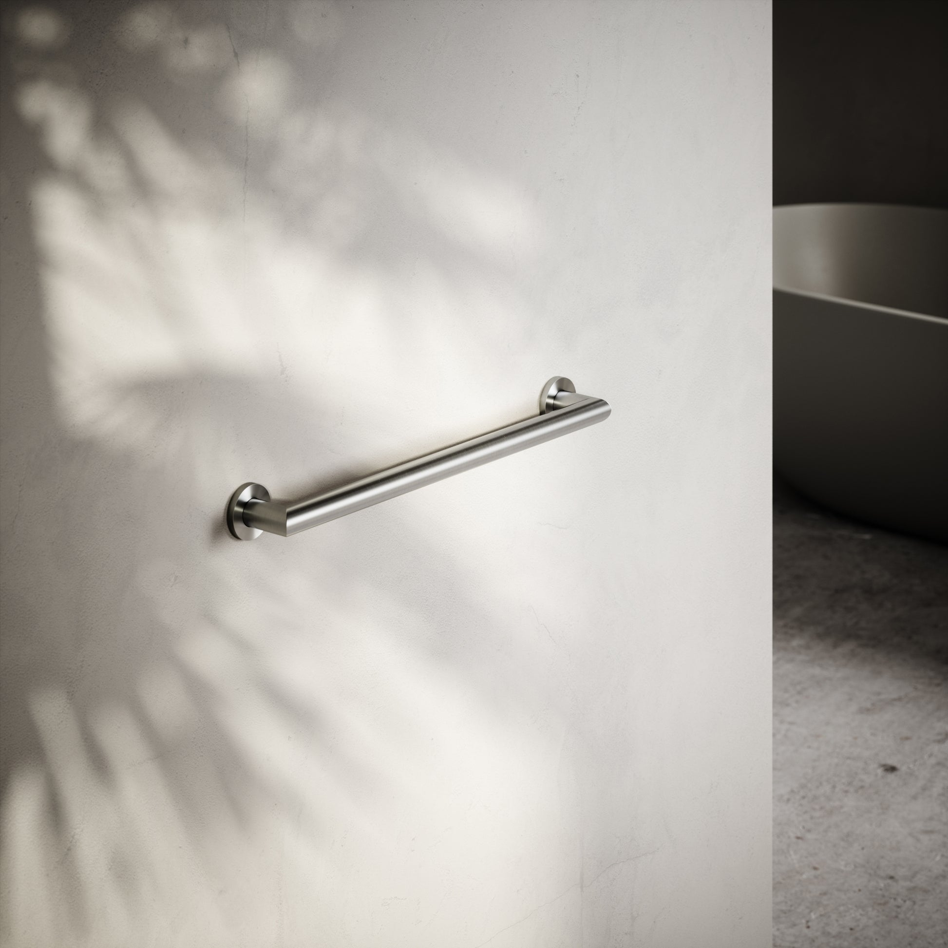 Mayfair Brushed Stainless Doc M Grab Rail 600mm