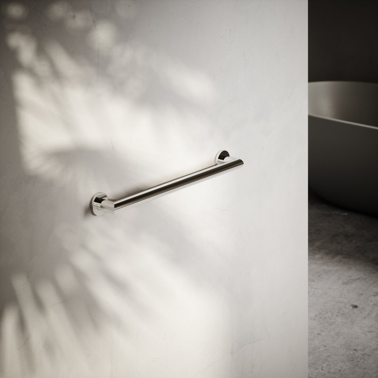 Mayfair Chrome Doc M Grab Rail 600mm