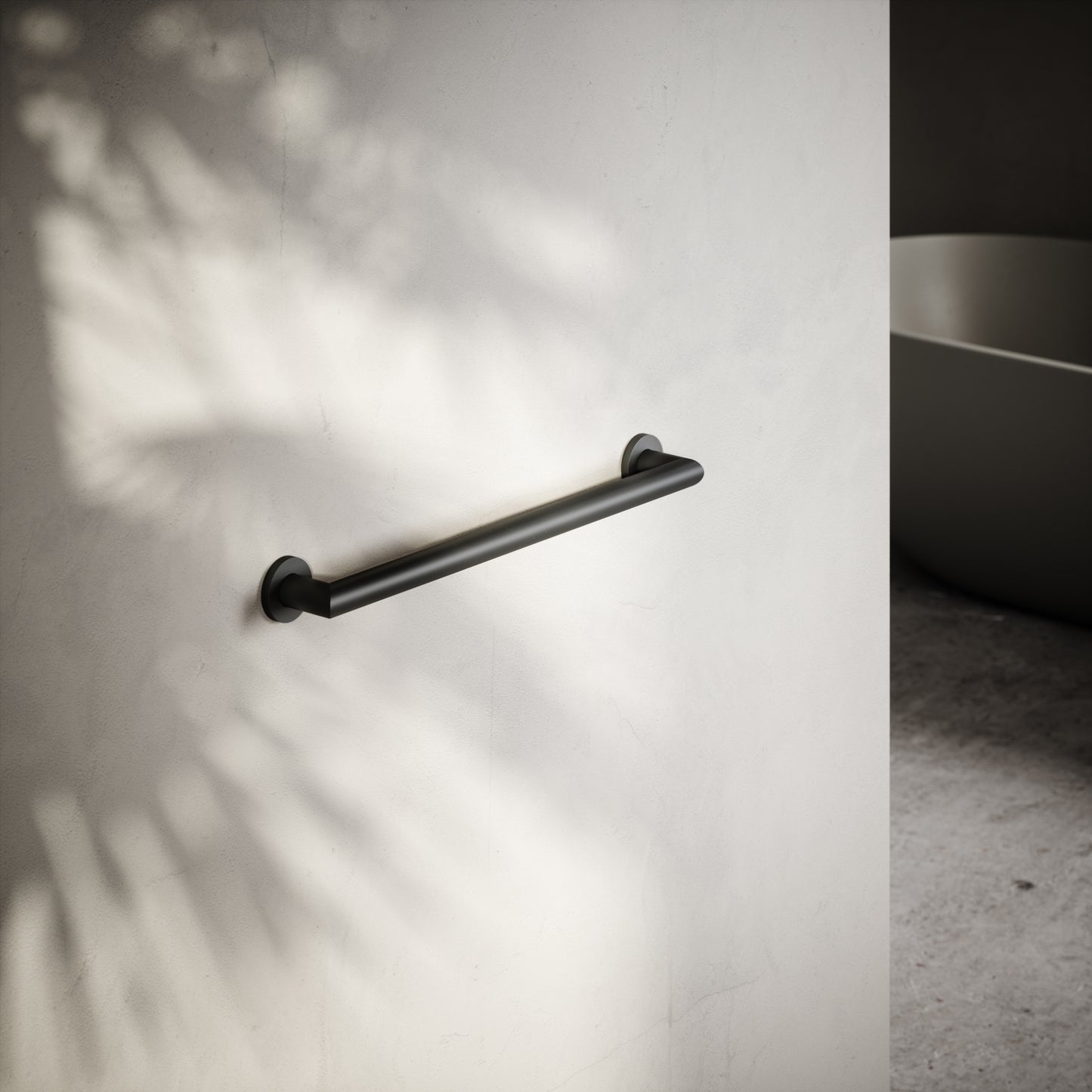 Mayfair Matte Black Doc M Grab Rail 600mm