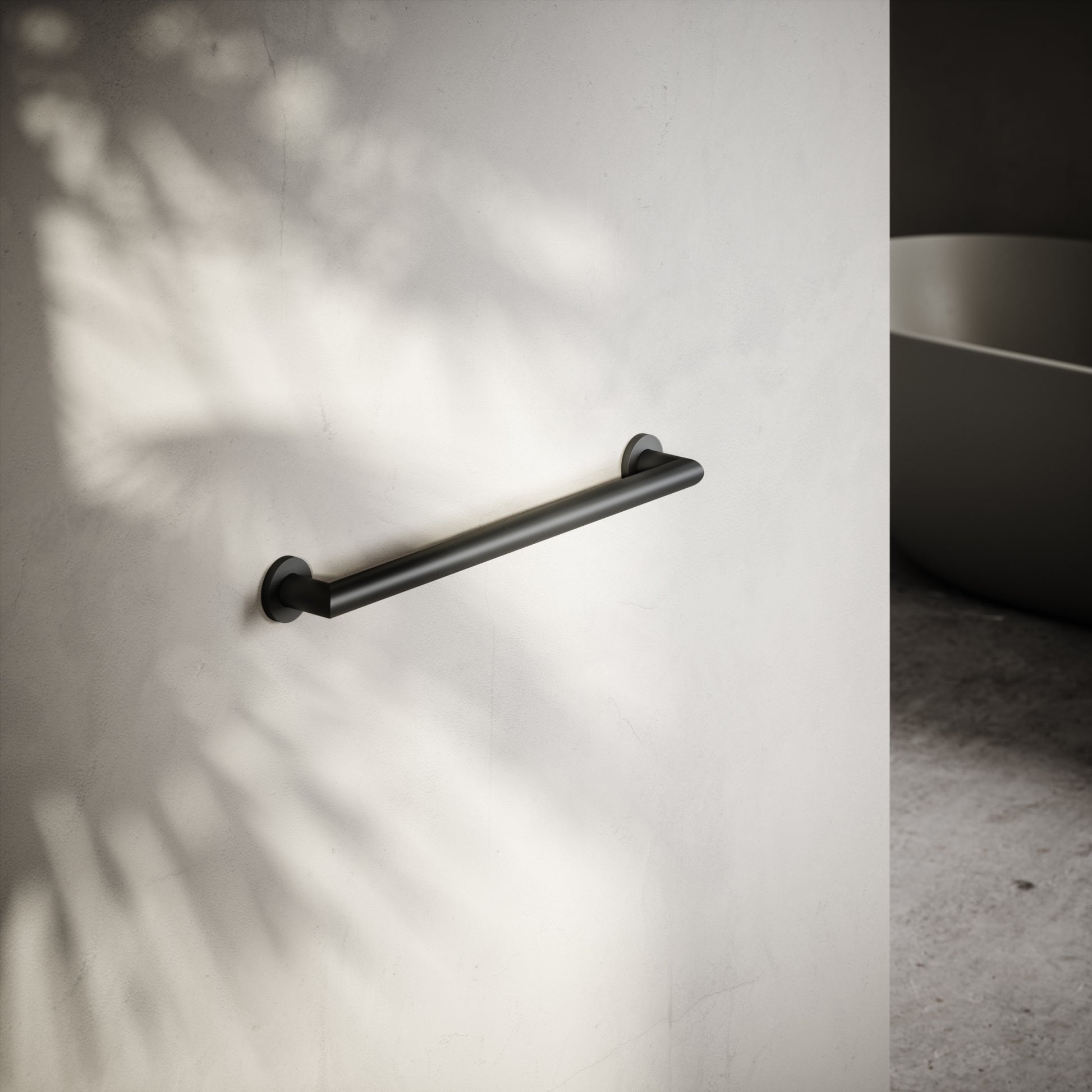 Mayfair Matte Black Doc M Grab Rail 600mm