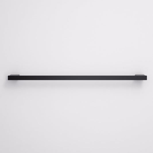 Mia Matte Black Towel Bar Rail 600mm