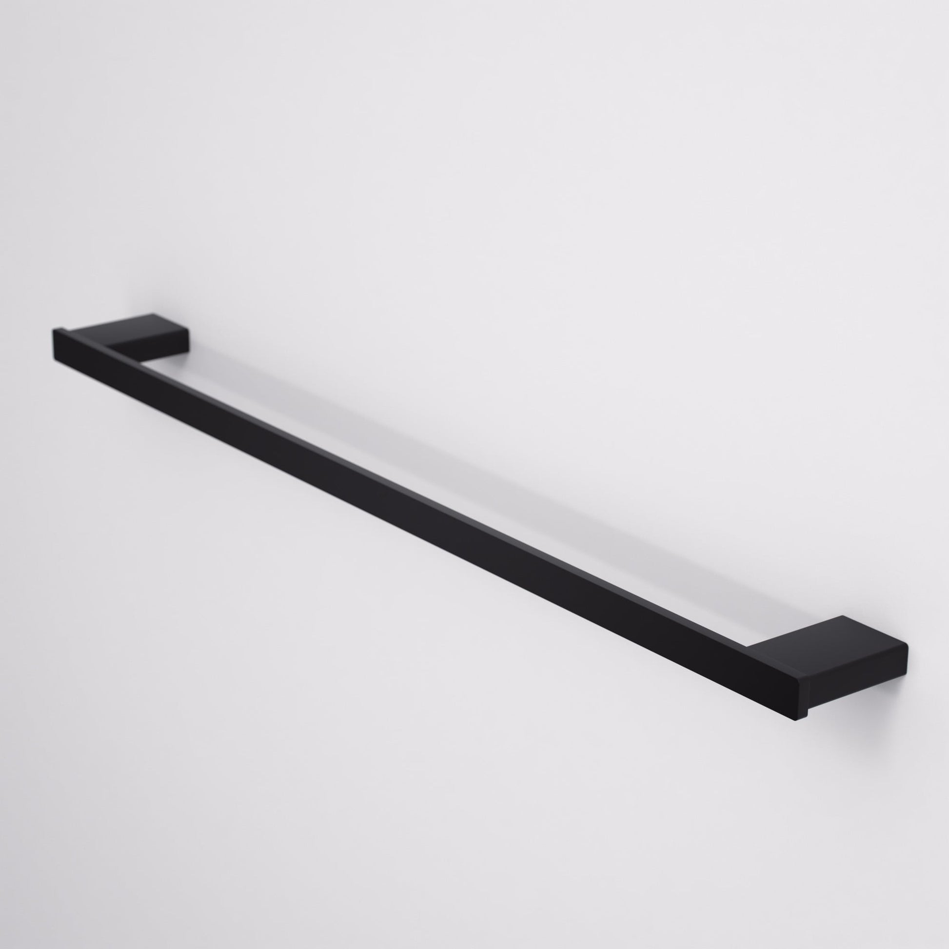 Mia Matte Black Towel Bar Rail 600mm