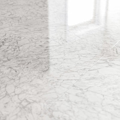 Milano High Polished Carrara Marble Wall or Floor Tile