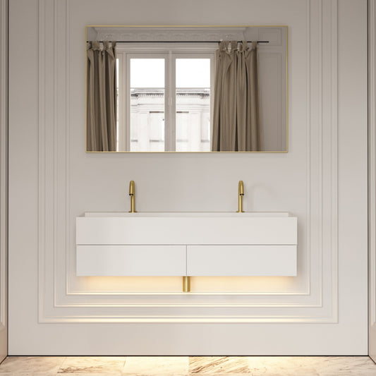 Mina Infrared Commercial Sensor Tap Brushed Gold