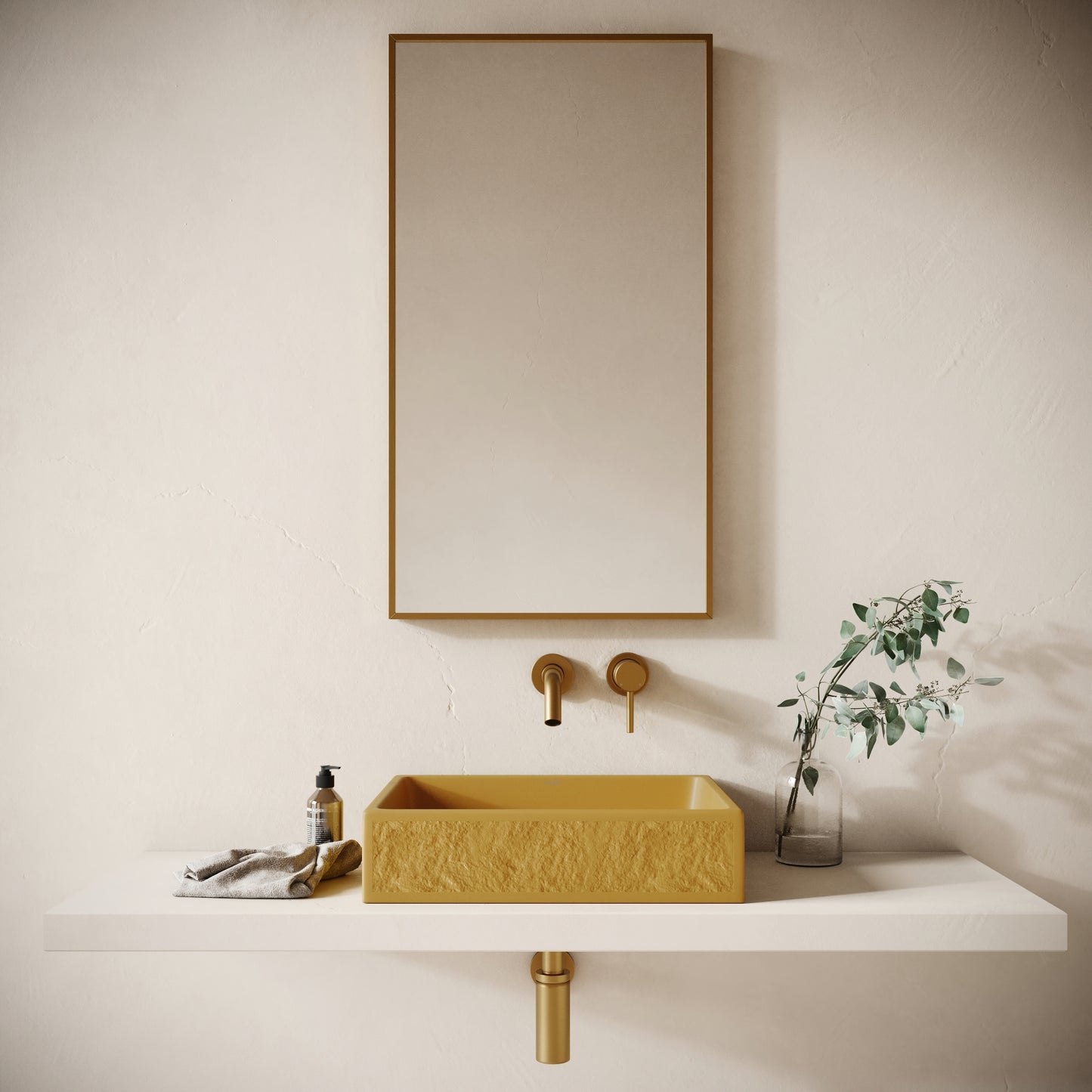 Modifica Saffron Concrete Countertop Basin 496mm