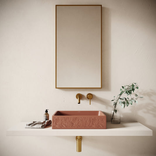 Modifica Terracotta Concrete Countertop Basin 496mm