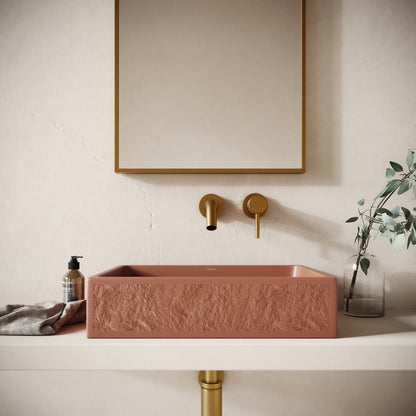 Modifica Terracotta Concrete Countertop Basin 496mm