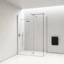 Modular Complete Walk In Shower Enclosure Chrome - KIT B (ALL SIZES)