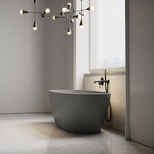 Monaco Clay Freestanding Stone Bath 1700mm