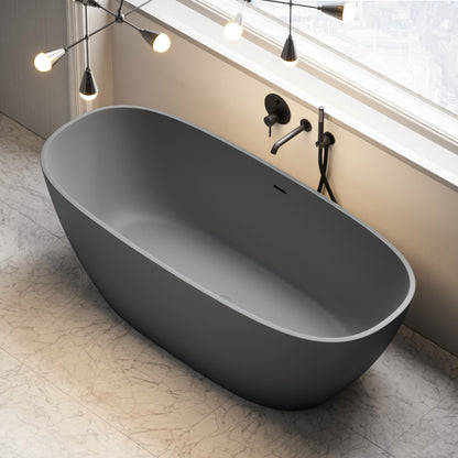 Monaco Clay Freestanding Stone Bath 1700mm