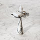 Monet Arabescato Marble Side Table 380mm