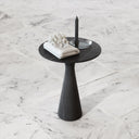 Monet Pietra Grey Marble Bathroom Side Table 380mm