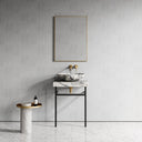 Moode Brushed Gold Mirror 600mm