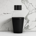 Nera Matte Black Back To Wall Rimless Toilet with Concealed Cistern and Gunmetal Flush Plate