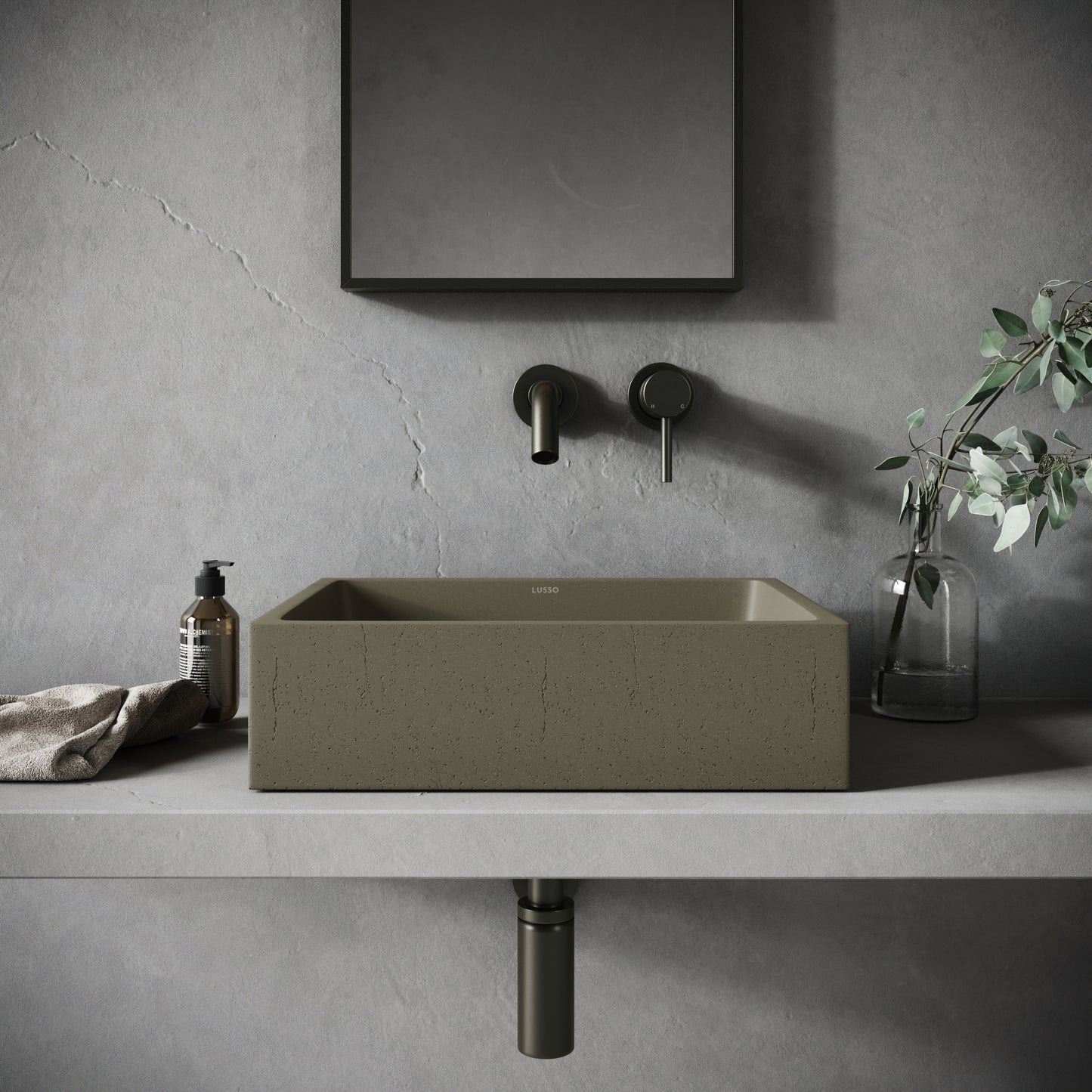 Norland Concrete Countertop Basin 450mm