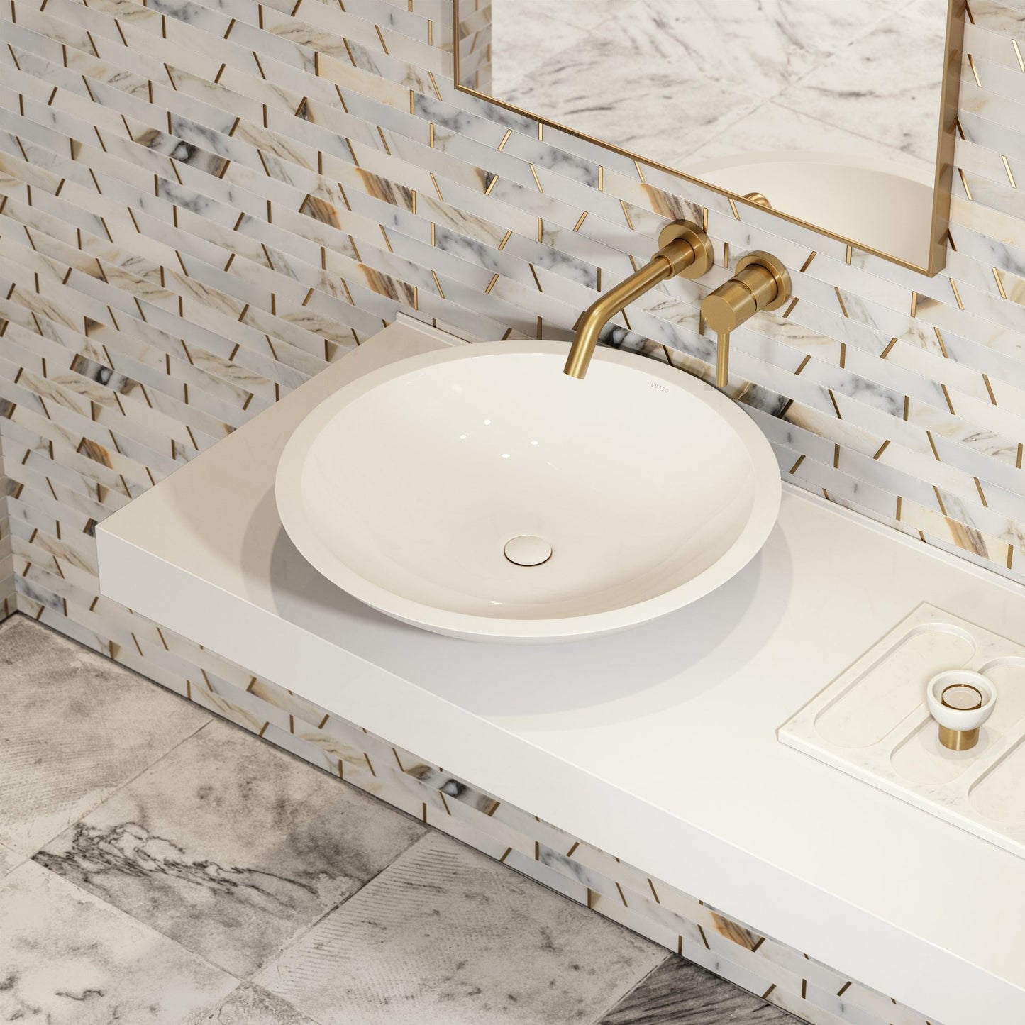 Notion Countertop Stone Basin 515mm