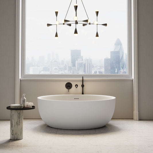 Notion Freestanding Round Stone Bath 1350mm