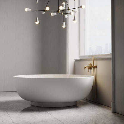 Notion Freestanding Round Stone Bath 1500mm